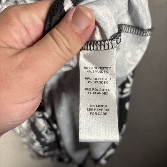 Casa Cabana Maxi Dress XL Empire Waist Beach Resort Wear‎ Abstract Artsy Boho - Picture 12 of 16